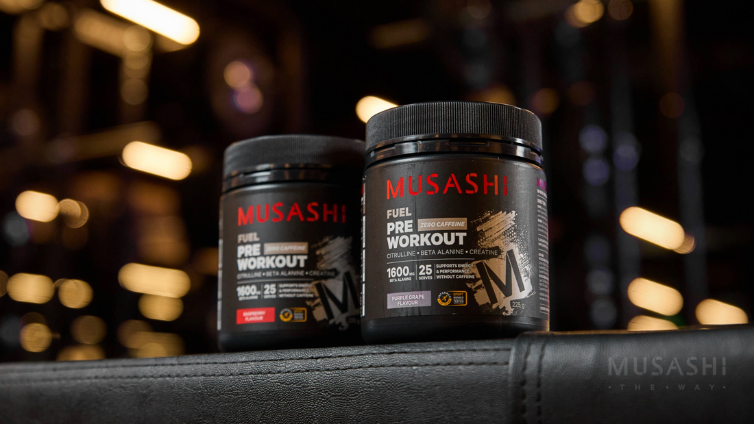 Musashi Blog - Caffeine-Free Pre-Workout: Ideal for Evening Workouts and Sensitive Athletes