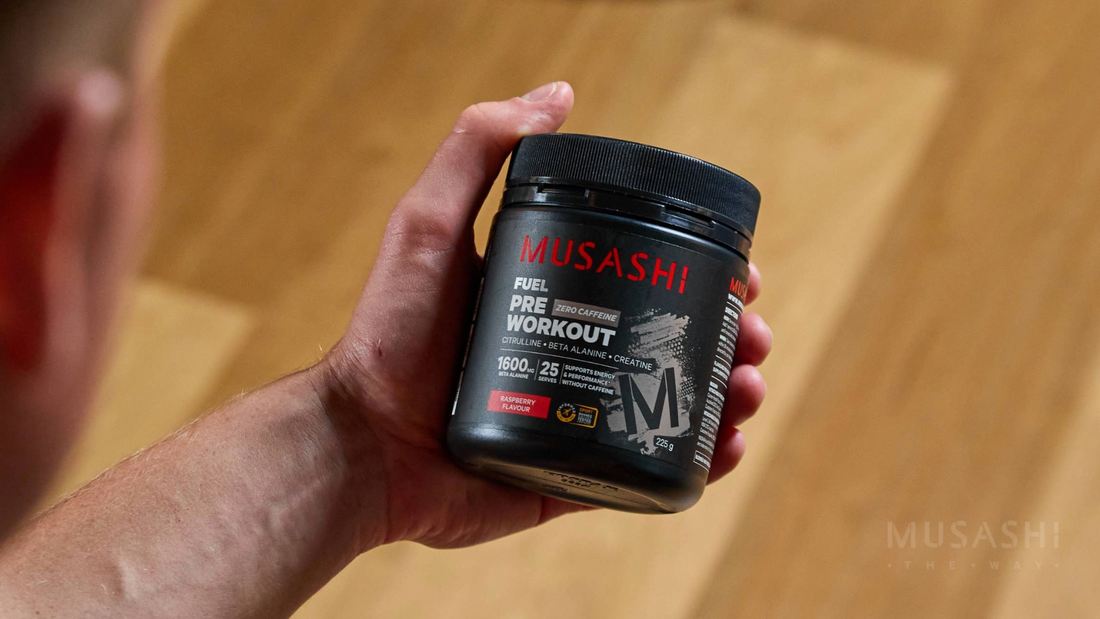 Musashi Blog - Functional Energy: The Benefits of Caffeine-Free Pre-Workout Supplements