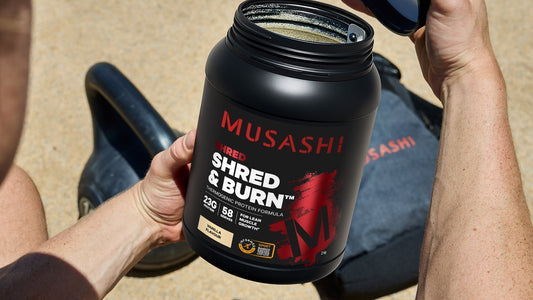 Musashi Shred & Burn - تحسين تكوين الجسم لممارسة الرياضة