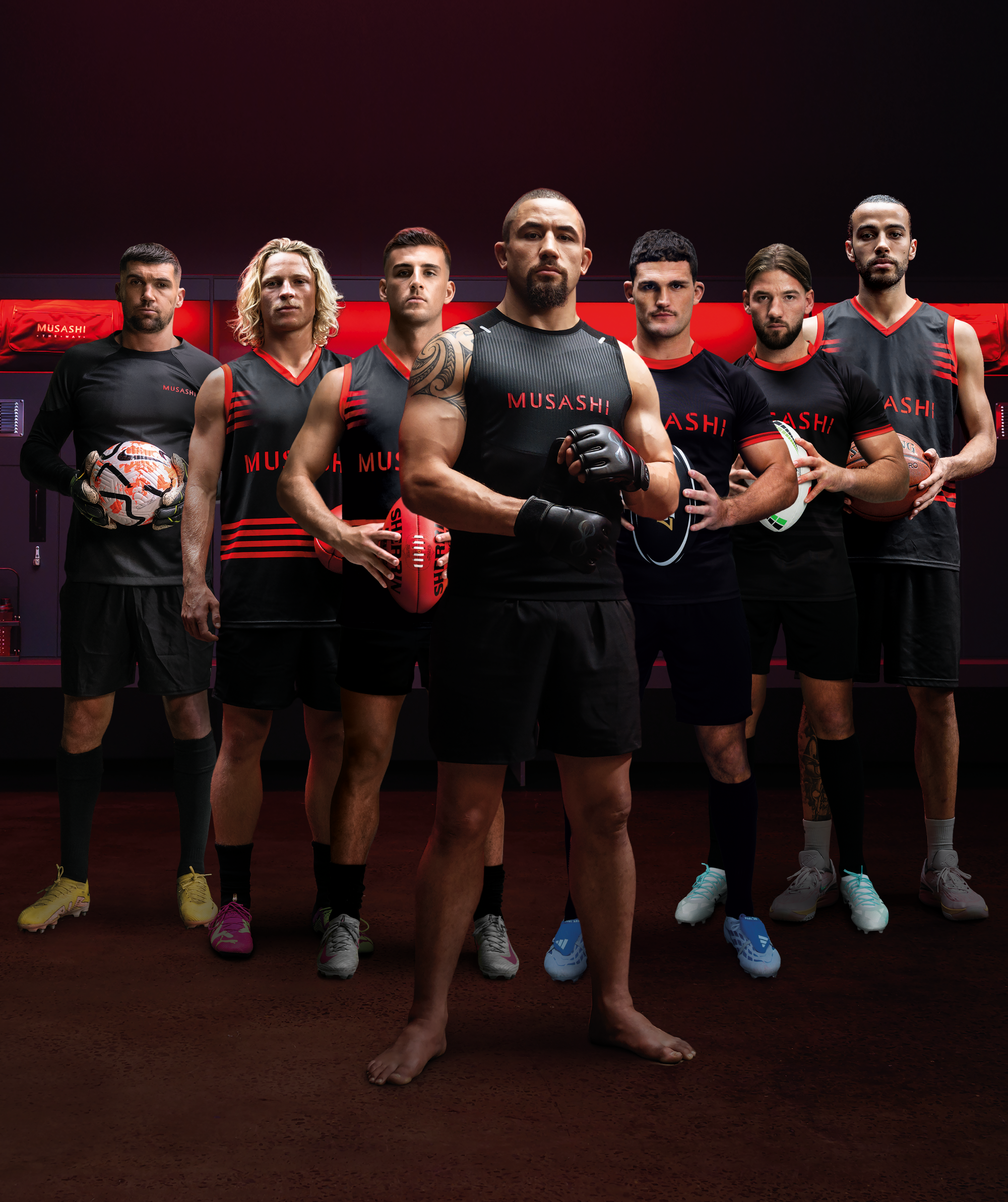 Musashi Athletes Lineup