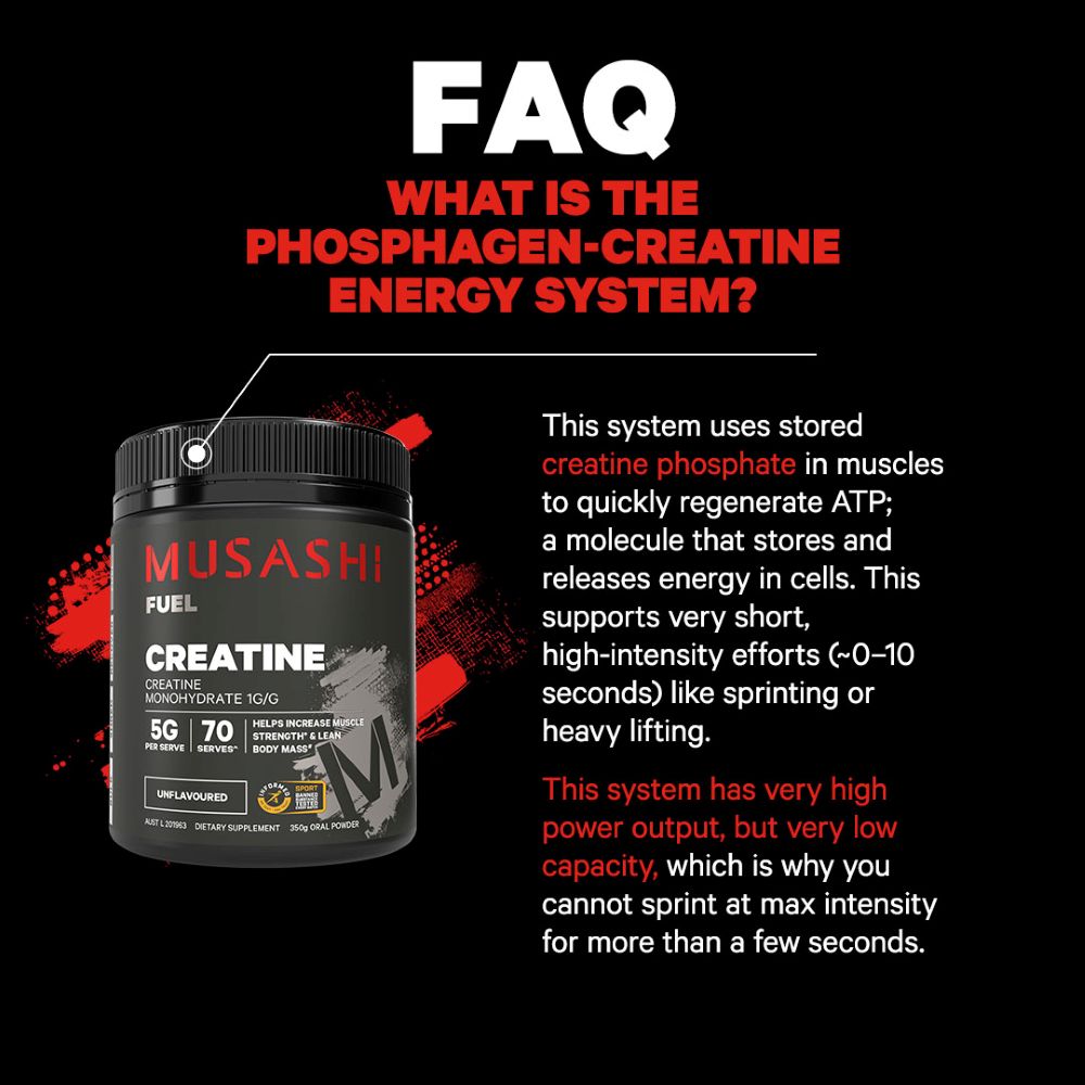 Musashi Supplements Creatine Monohydrate Powder 350g