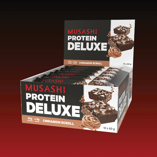 Deluxe Protein Bar 60g (Box of 12 Bars)