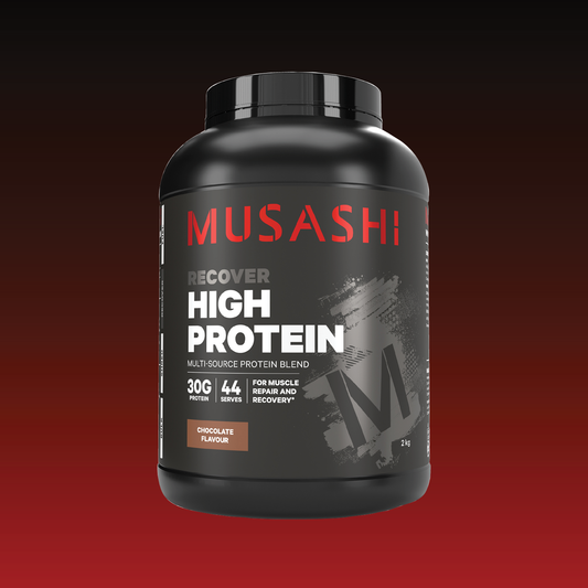 Musashi Protein Powder 2KG / Chocolate High Protein Powder