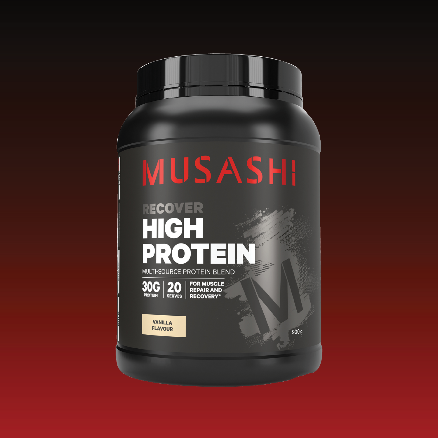 Musashi Protein Powder 900G / Vanilla High Protein Powder